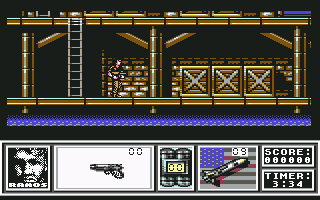 Navy Seals screenshot 3 for Commodore 64